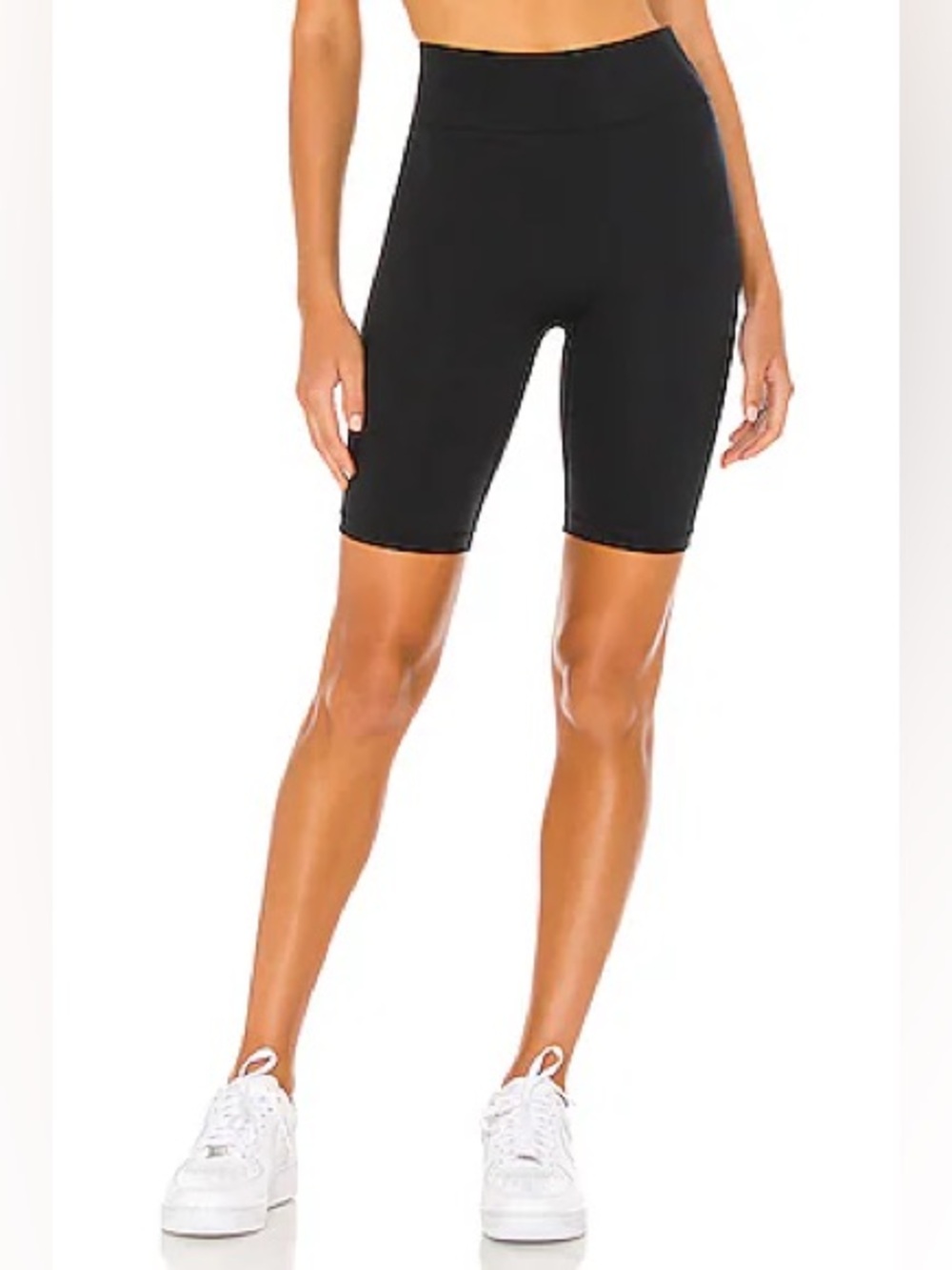 Center Stage Biker Short in Black